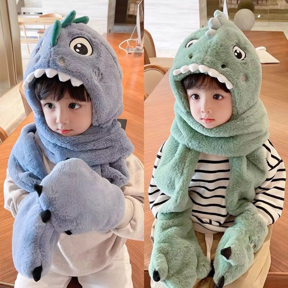 ¡El Gorrito 3 en 1 más Tierno y Calentito! 🧤🧸