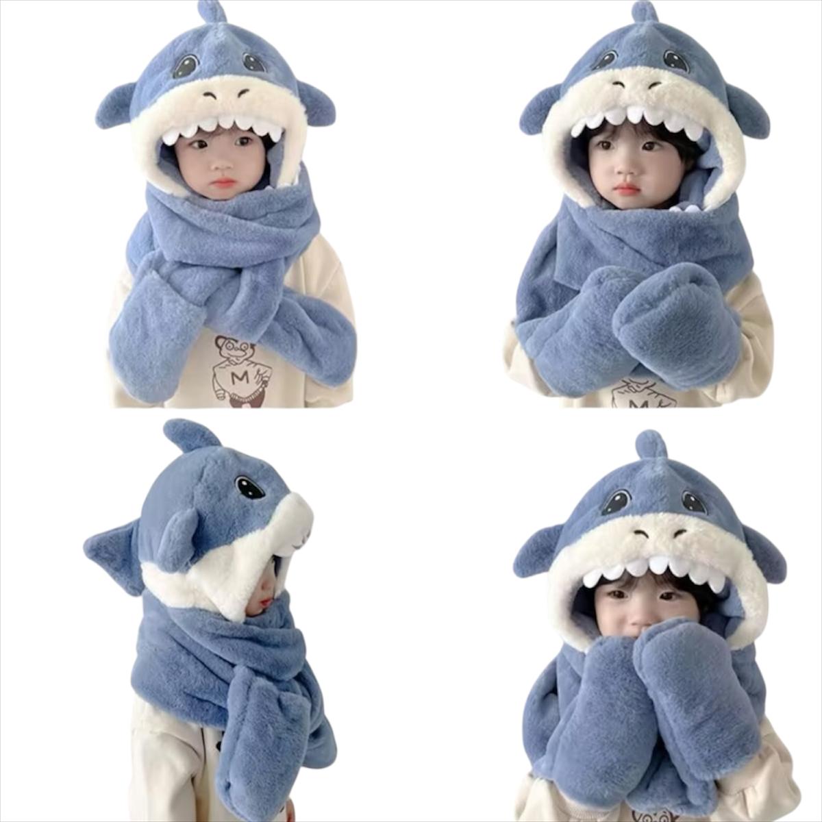 ¡El Gorrito 3 en 1 más Tierno y Calentito! 🧤🧸