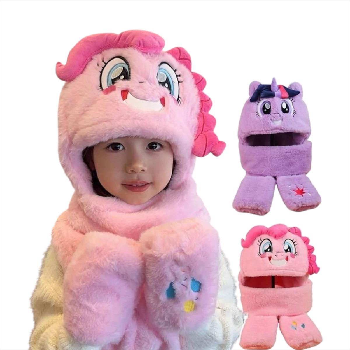 ¡El Gorrito 3 en 1 más Tierno y Calentito! 🧤🧸